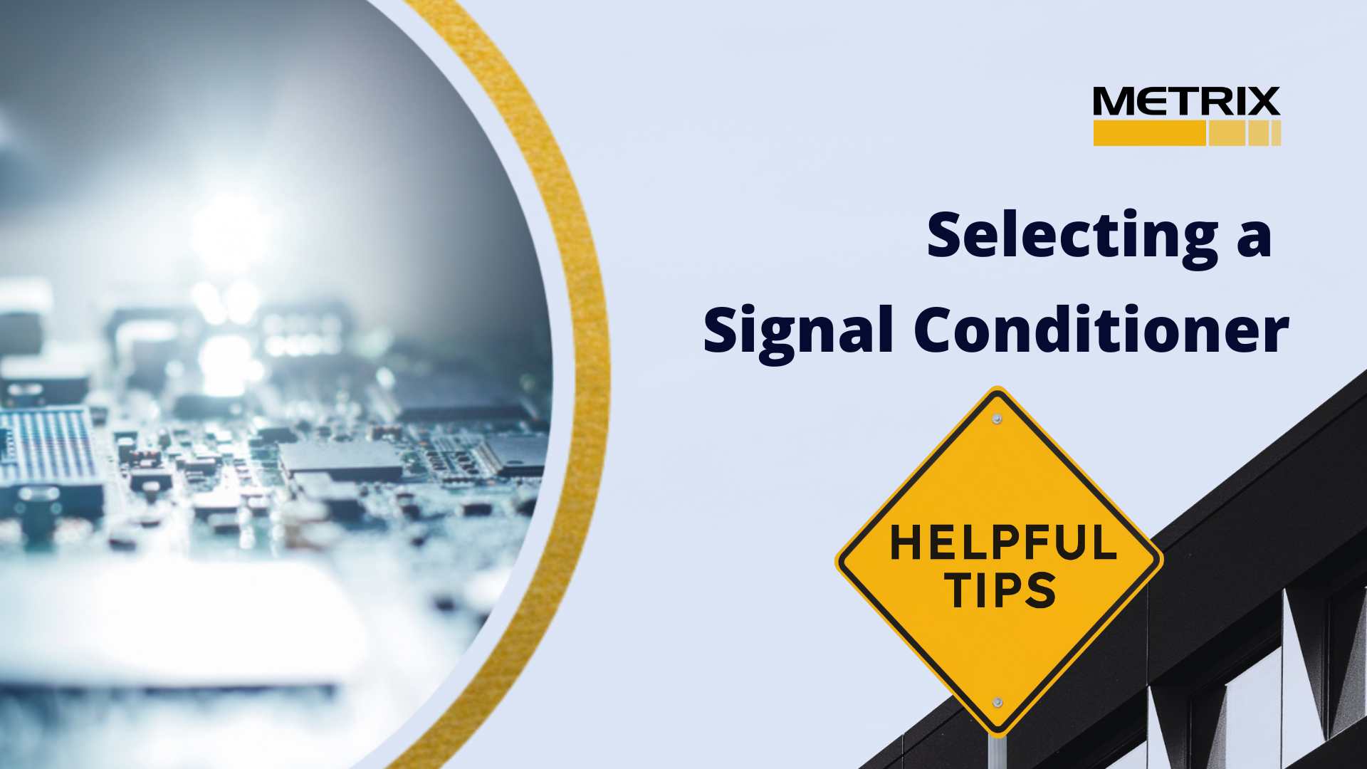 Selecting A Signal Conditioner