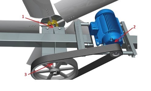 Dry Cooling Tower Fan (Belt-Driven)