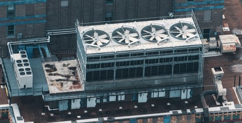 Four Cooling Tower Fans